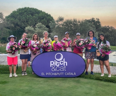 Dolors Sánchez campiona de Catalunya Femenina FCPP 2025 després de 5 forats de desempat