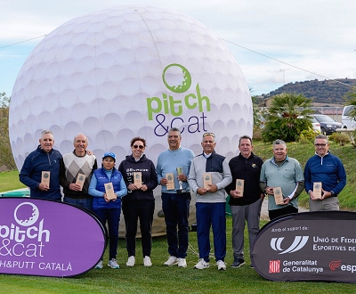 Joan Bertran Campi de Catalunya Snior FCPP 2025 al Pitch and Putt bonrea